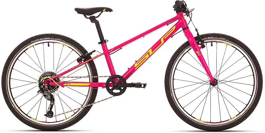 Superior F.L.Y. 24 8-växlad rosa/gul/röd