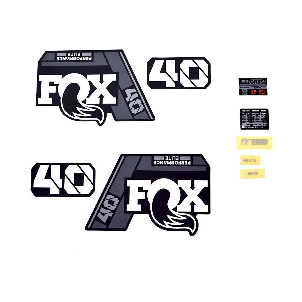 Klistermärken Fox Factory 2018, 40, P-Se