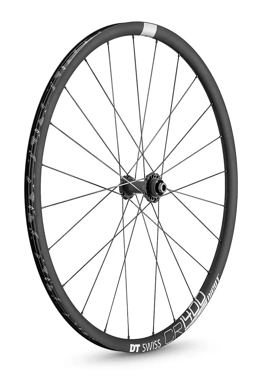 Framhjul DT Swiss CR 1400 Dicut DB 25 CL 28" 12x100 mm TLR svart