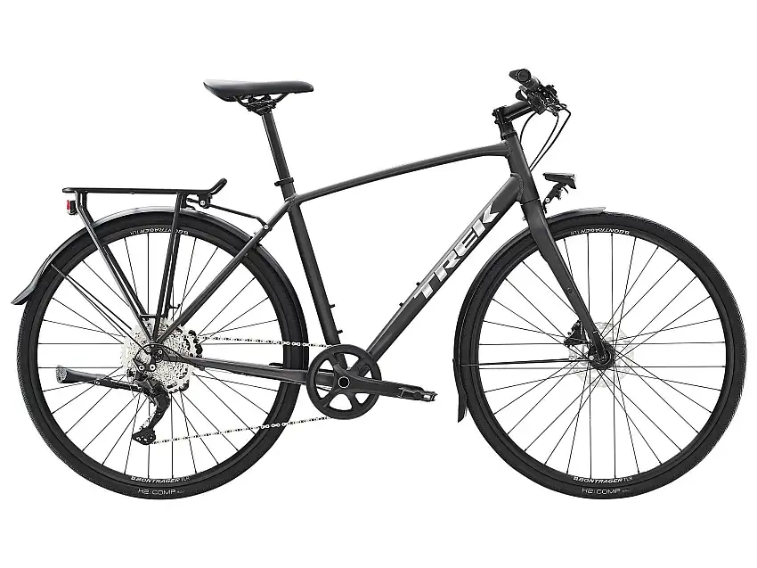 Hybridcykel Trek FX 3 Disc Equipped svart