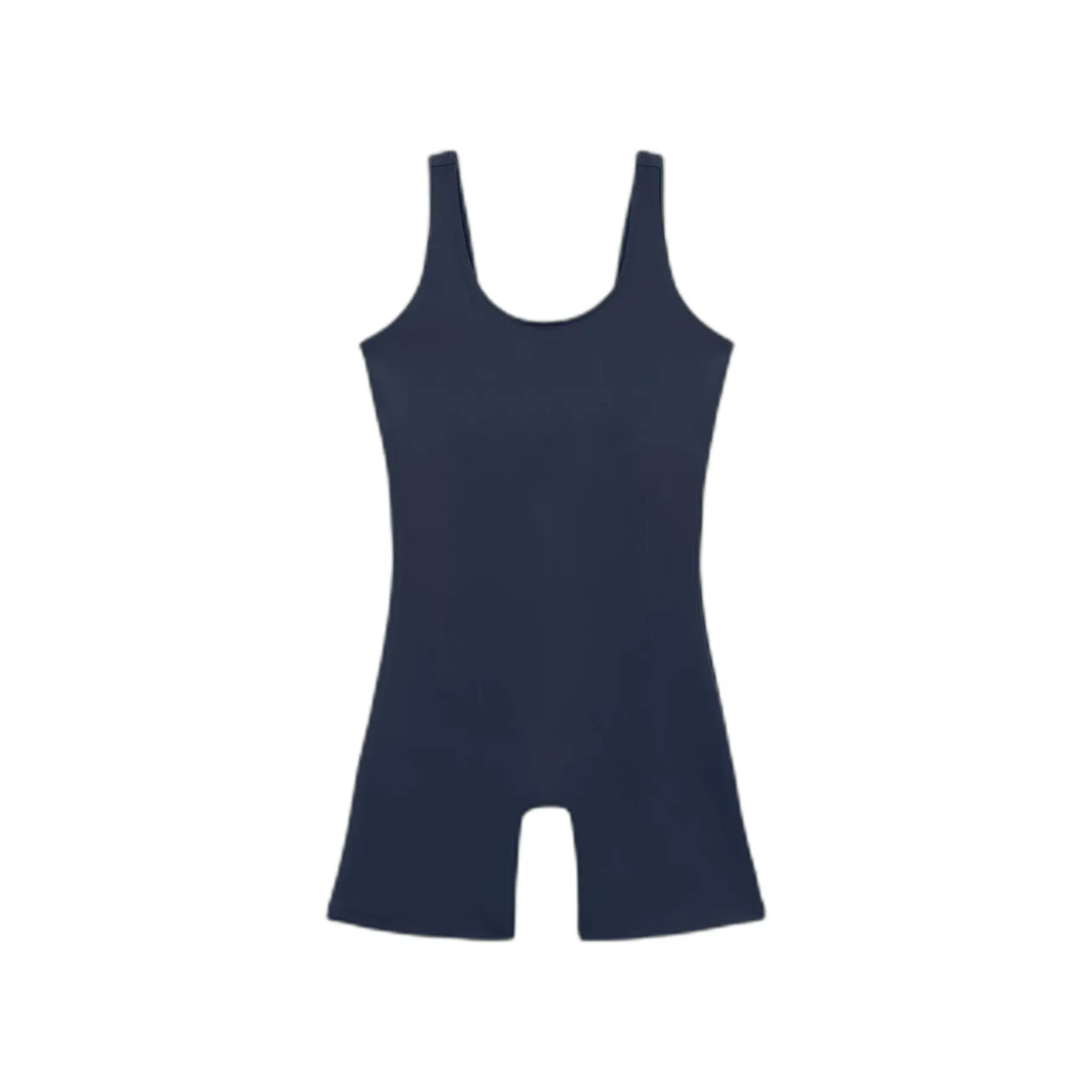 Kort dräkt för damer Girlfriend Collective Unitard Scoop