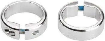 Låsringar Salsa Lock-On för handtag silver