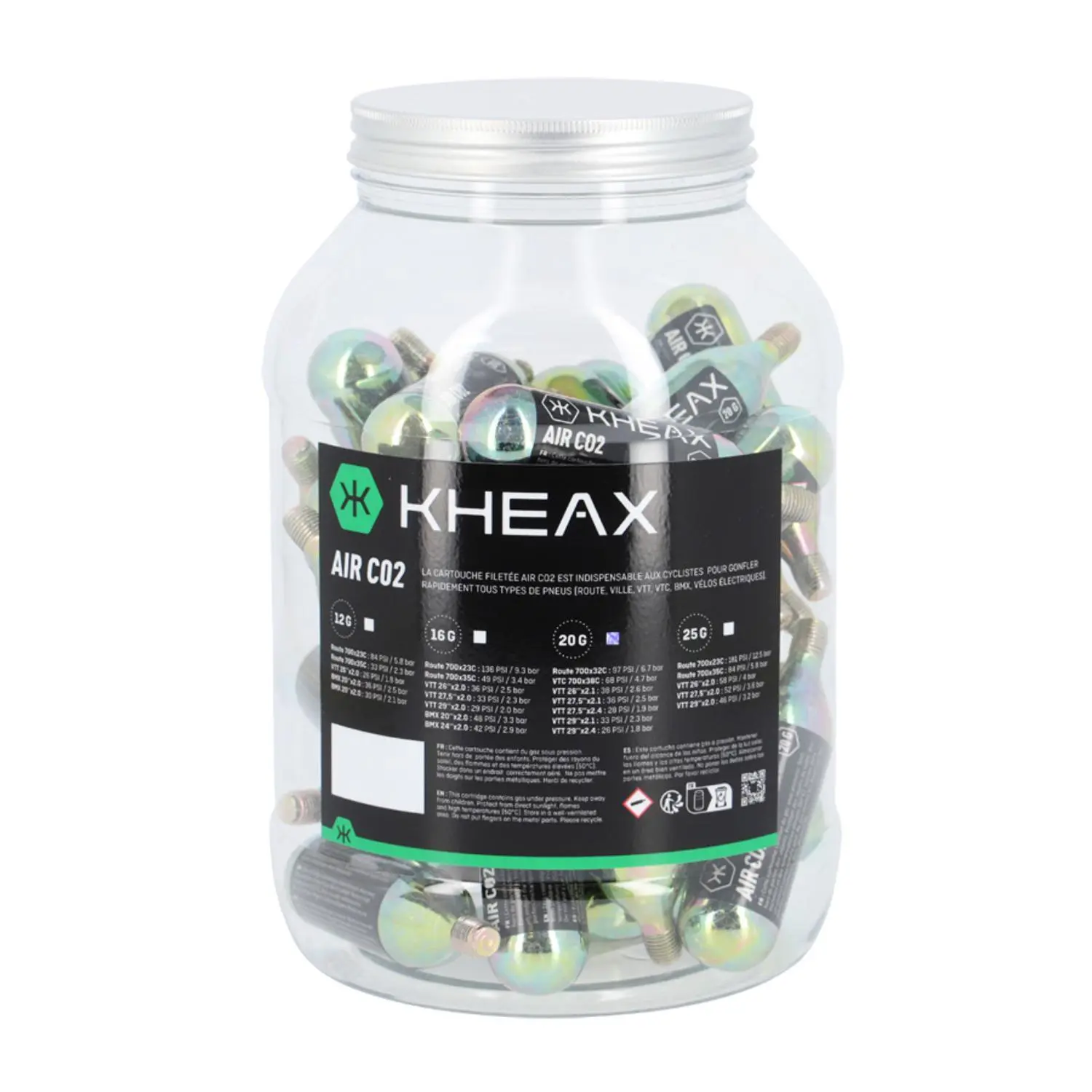 CO2-patron Kheax (x30)