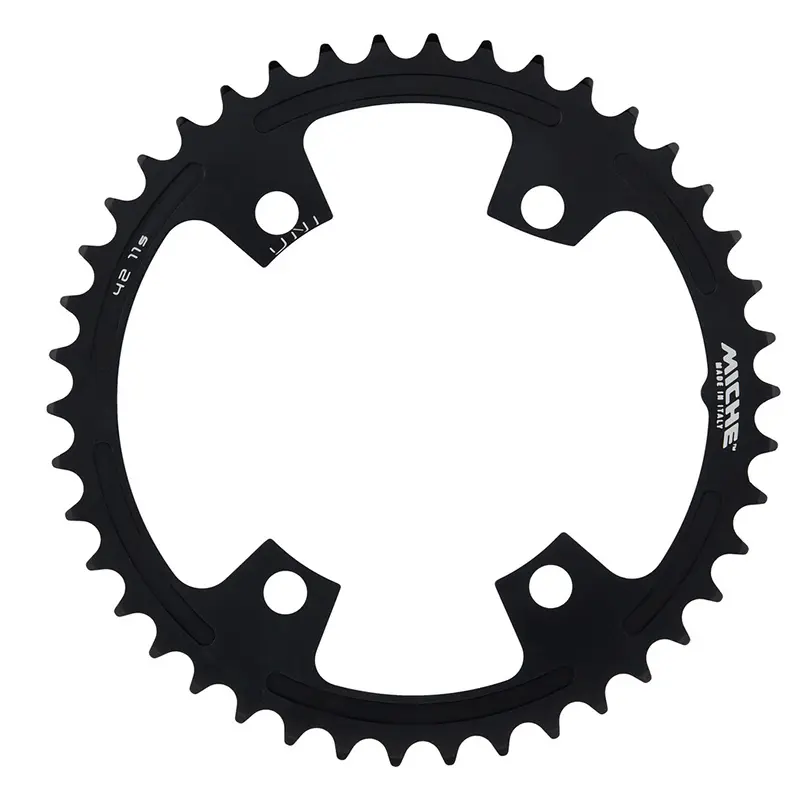4-ekrad aluminiumbricka Miche UTG 110BCD Shimano Ultegra 6800
