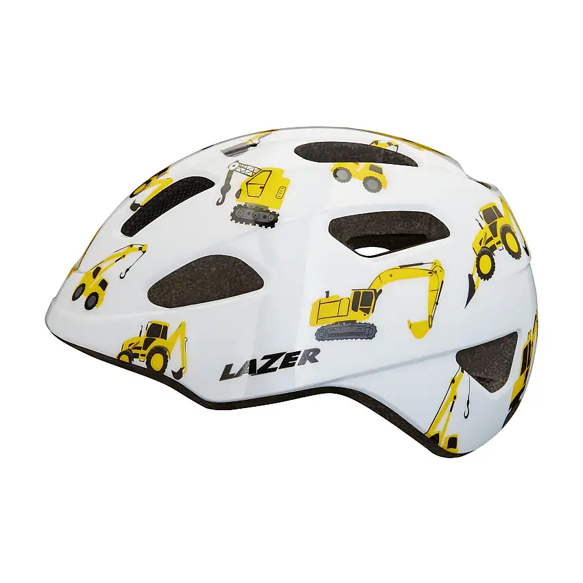 Cykelhjälm Lazer Pnut + Kineticore Grönt Spänne Diggers