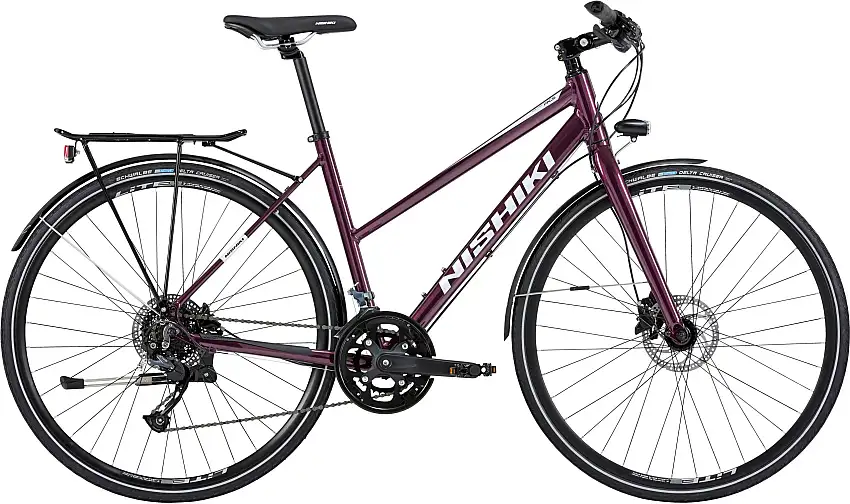 Nishiki Pace-EQ dam mörklila