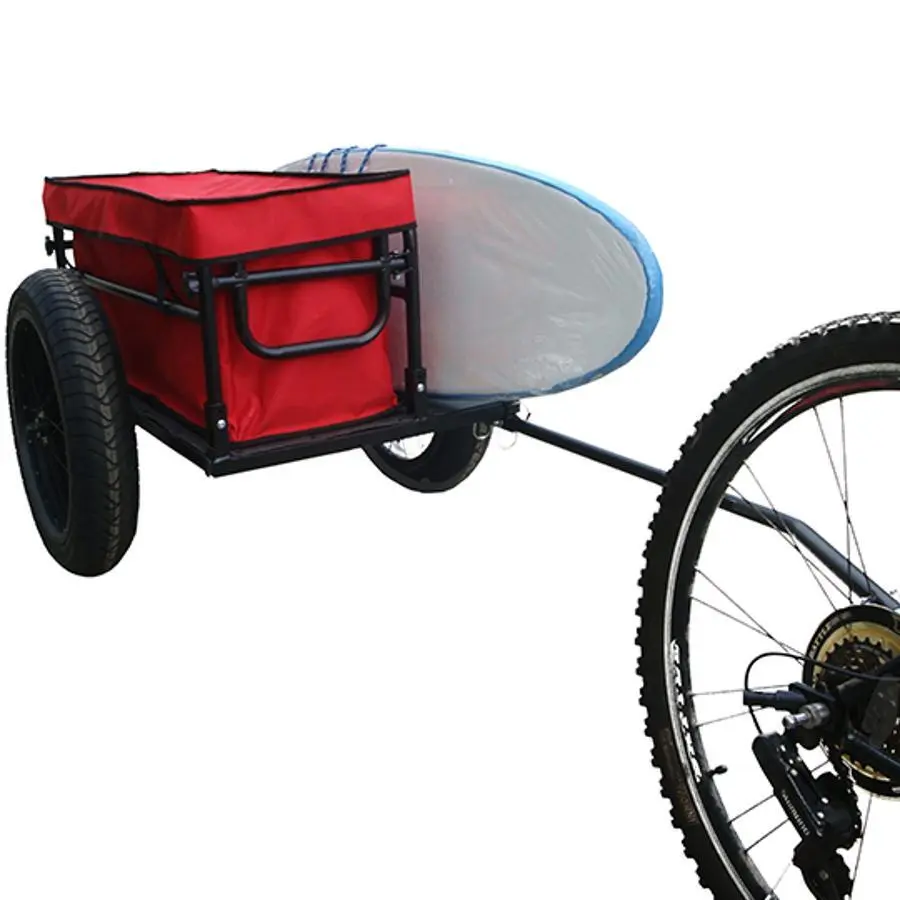 Montering av nyttotrailer på nav och hjul Optimiz Cargo Surfer