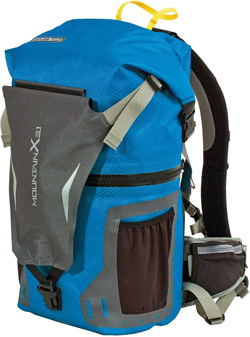 Ryggsäck Ortlieb MountainX 31 l ljusblå/grå
