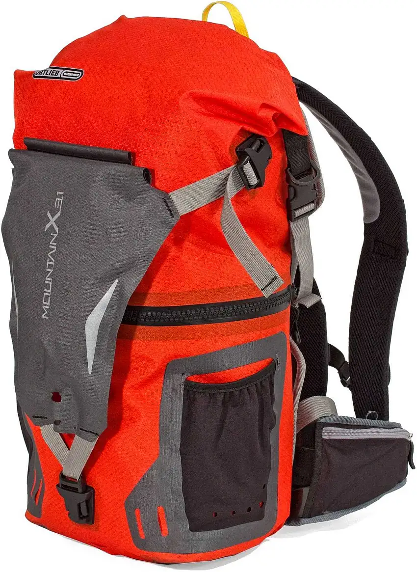 Ryggsäck Ortlieb MountainX 31 l röd/grå
