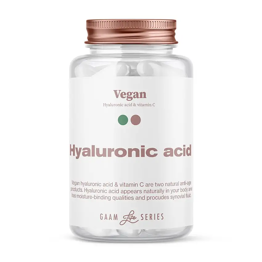 Vitaminer GAAM Life Series Vegan Hyaluronic Acid & Vitamin C 60 st