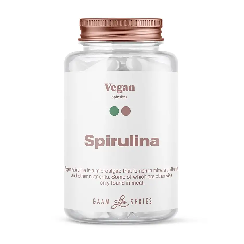 Vitaminer GAAM Life Series Vegan Spirulina  60 caps