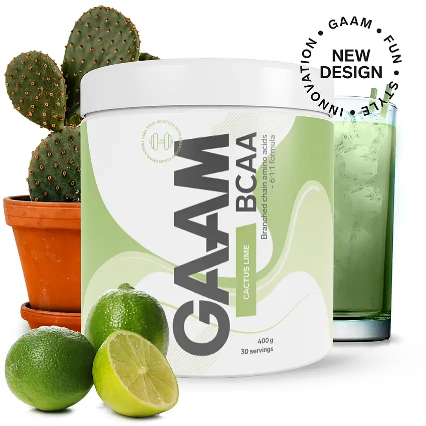 Aminosyror GAAM BCAA 6:1:1 Cactus Lime 400 g