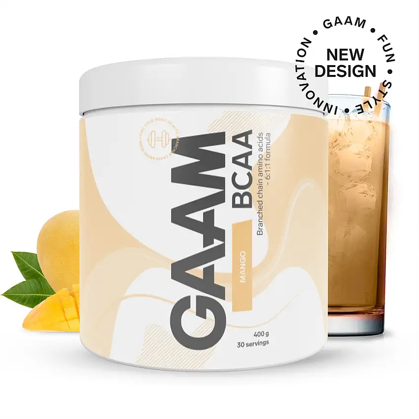 Aminosyror GAAM BCAA 6:1:1 Mango 400 g