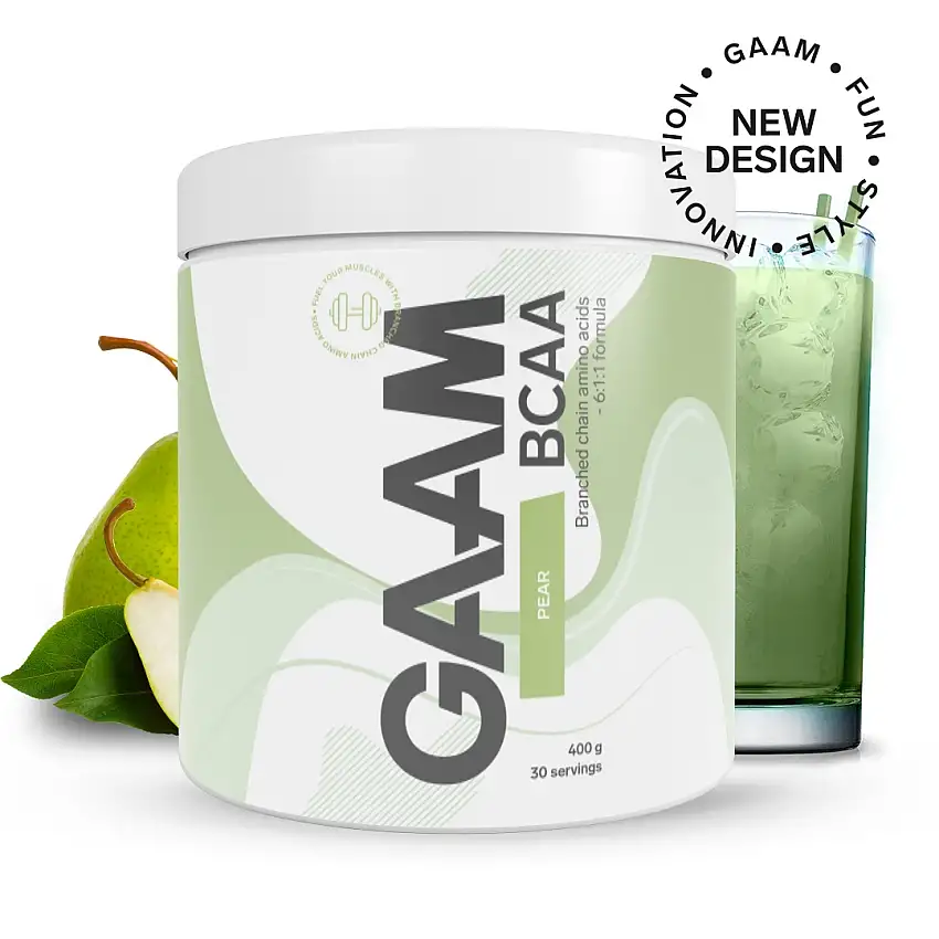 Aminosyror GAAM BCAA 6:1:1 Pear 400 g