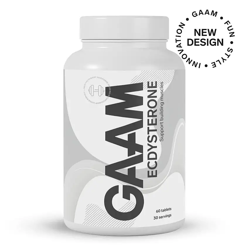 Bygga muskler GAAM Ecdysterone 60 st