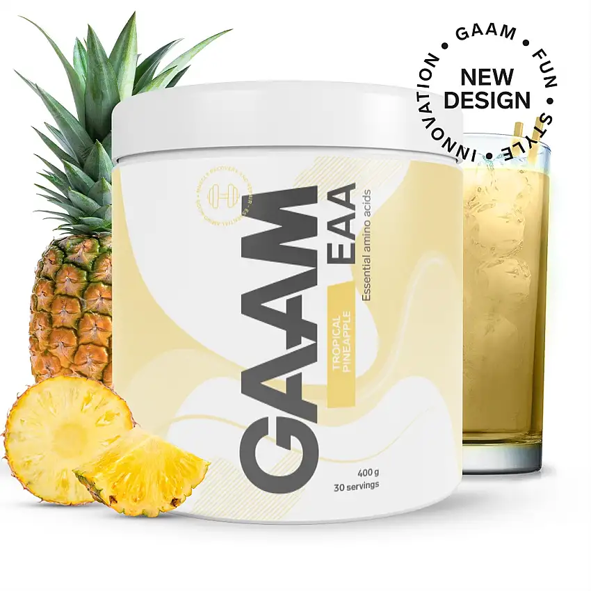 Aminosyror GAAM EAA Tropical Pineapple 400 g