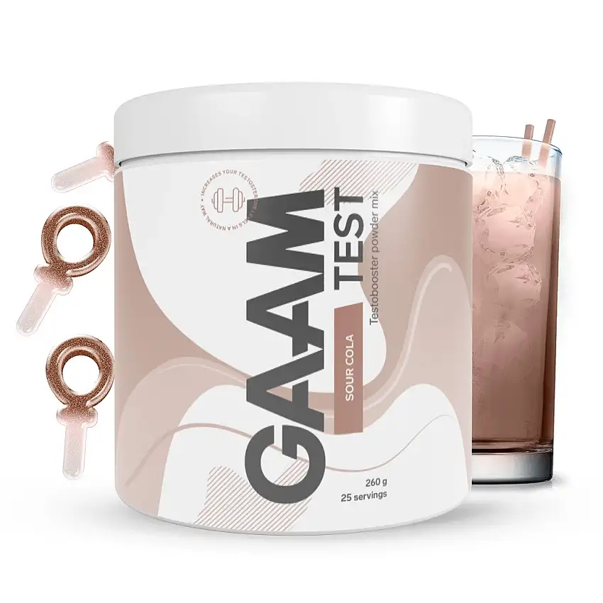 Bygga muskler GAAM Candy Series Test Sura Colanappar 260 g