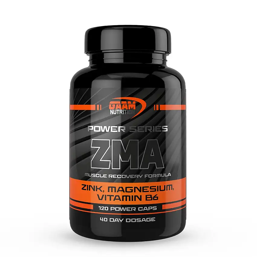 Bygga muskler GAAM Power Series ZMA 120 st