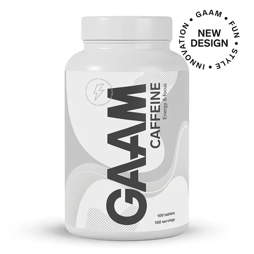 Prestationshöjare GAAM Power Series Caffeine 100 st