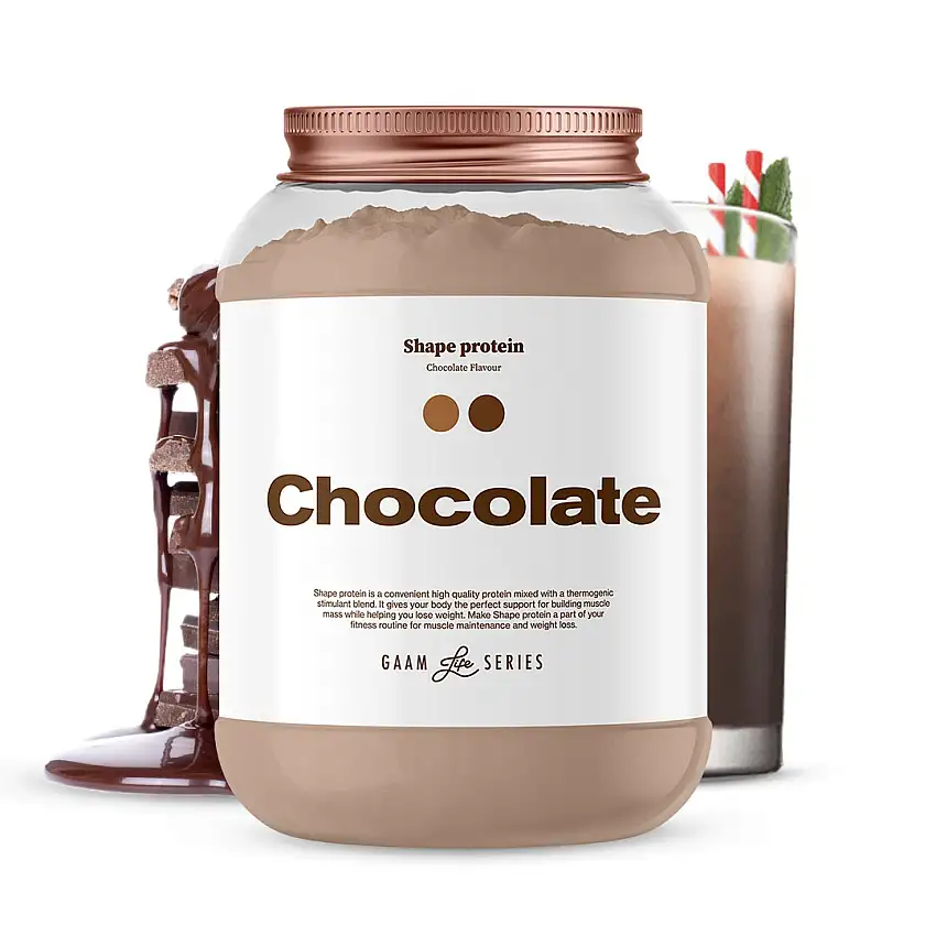 Proteinpulver GAAM Life Series Shape Protein Chocolate 908 g