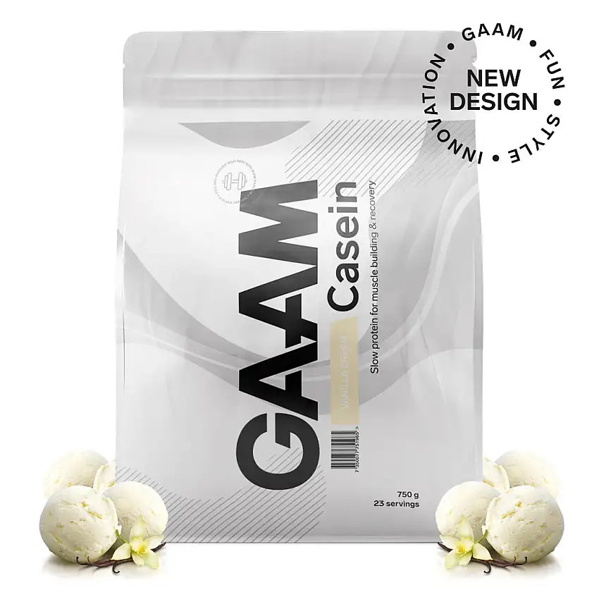 Proteinpulver GAAM 100% Casein Premium Vanilla Dream 750 g