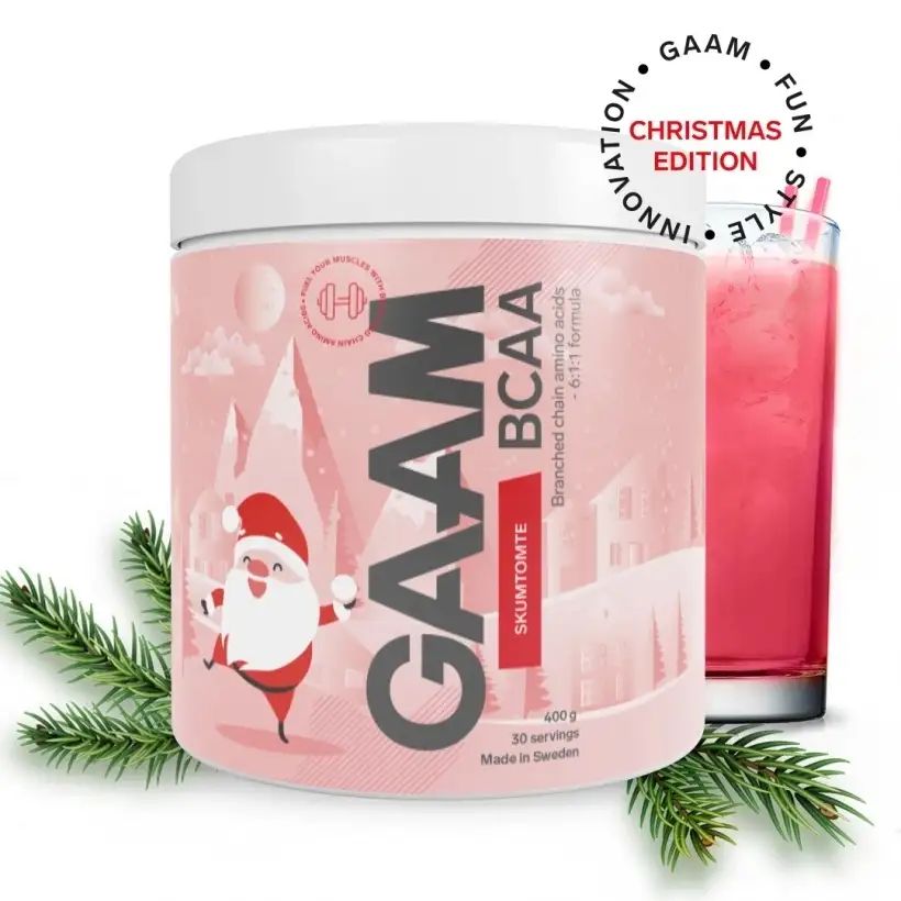 Aminosyror GAAM Candy Series BCAA Skumtomte 400 g