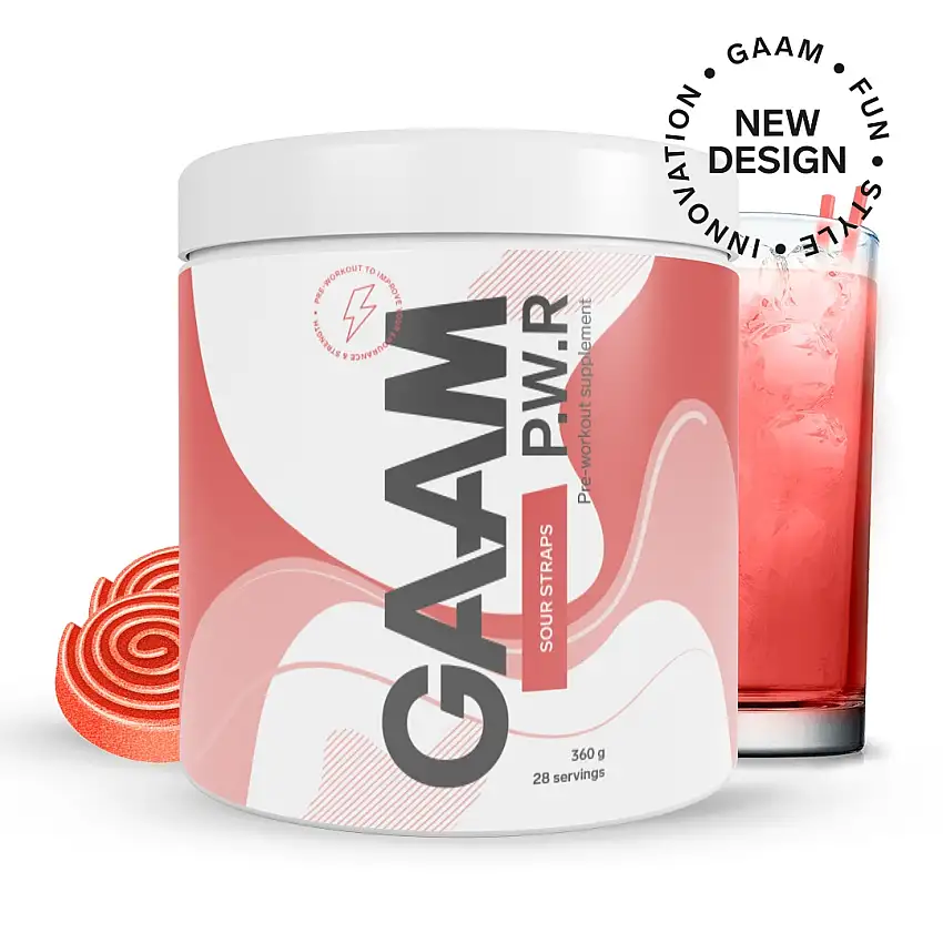 Prestationshöjare GAAM Candy Series P.W.R Sura Remmar 360 g