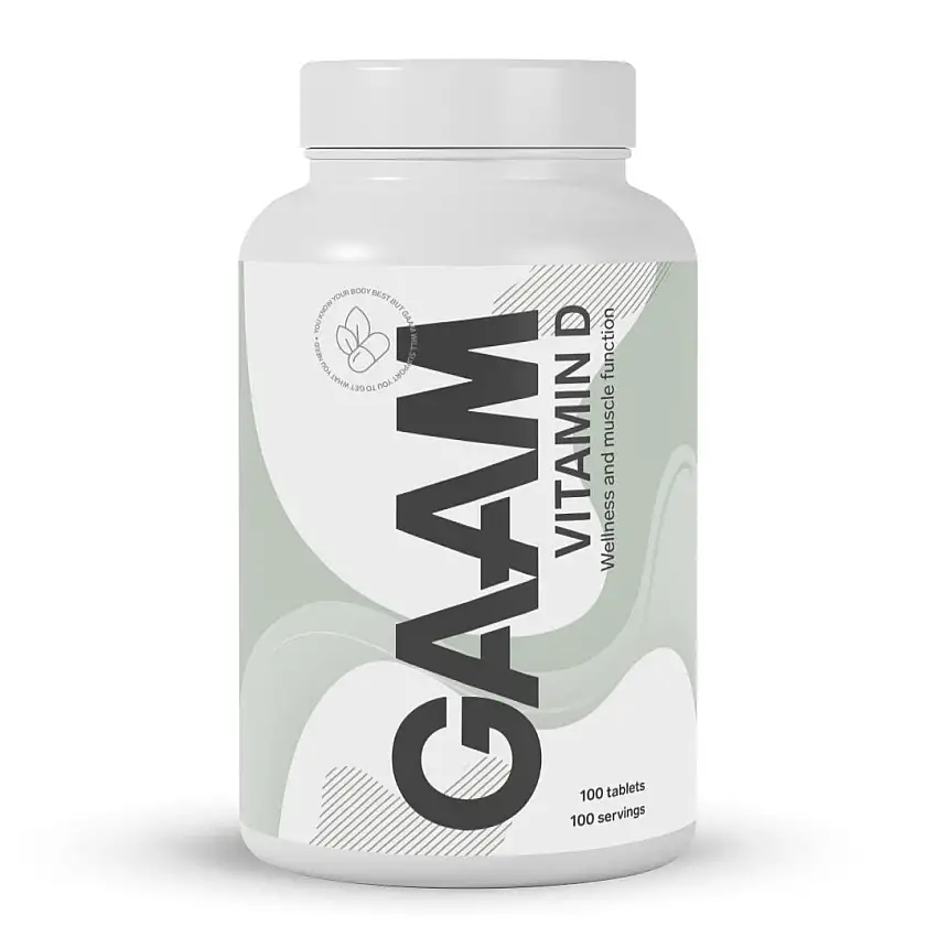 Vitaminer GAAM Health Series Vitamin D 100 st