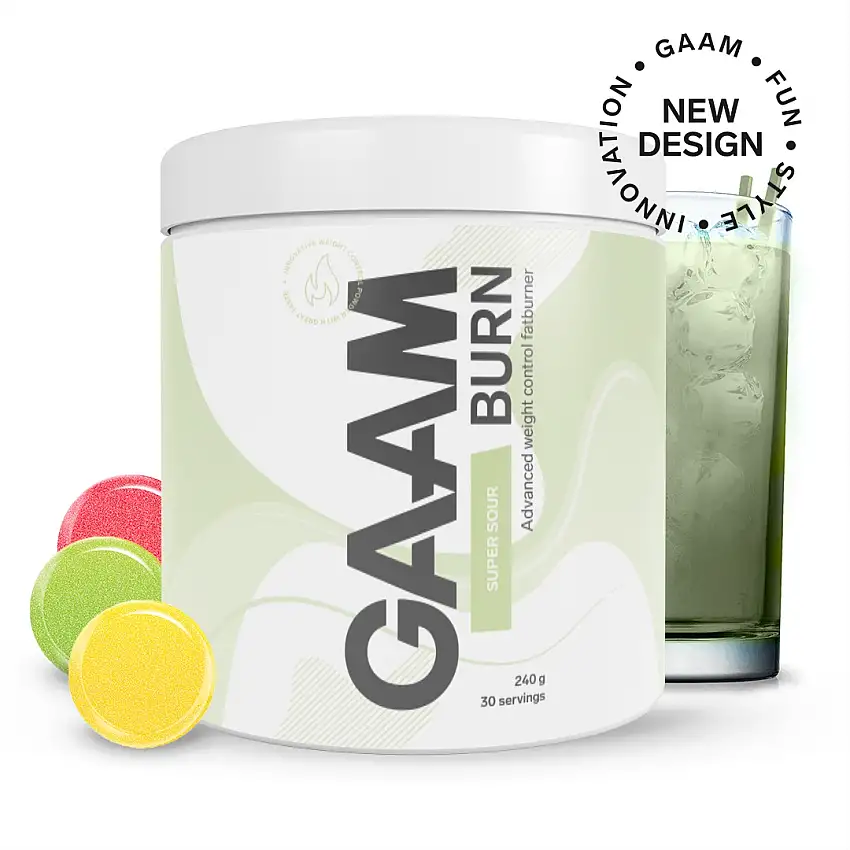 Viktminskning GAAM Candy Series Burn Supersurt 240 g