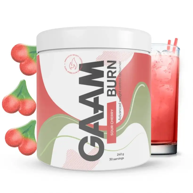 Viktminskning GAAM Candy Series Burn Sura Körsbär 240 g