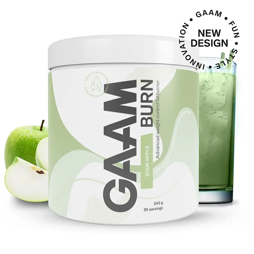 Viktminskning GAAM Candy Series Burn Sour Apple 240 g