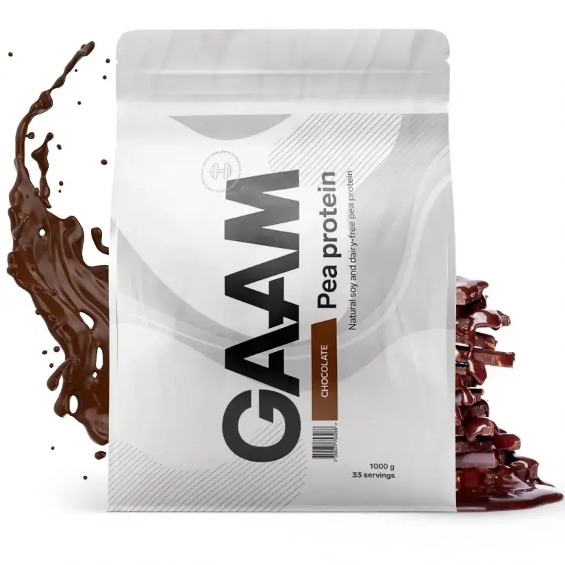 Proteinpulver GAAM Pea Protein Chocolate 1 kg