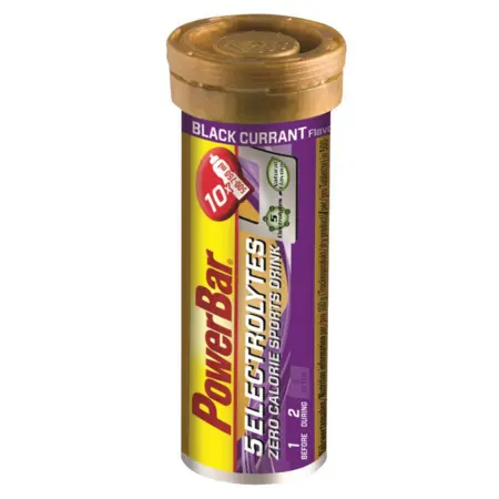 Elektrolyter PowerBar Elektrolyter 5 Black Currant (12X10 tabs)