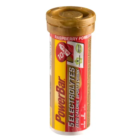 Elektrolyter PowerBar Elektrolyter 5 Rasperry Pomegranate (12X10 tabs)