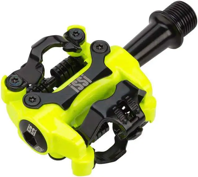 Cykelpedaler ISSI II Hi-Viz gul inkl. pedalklossar