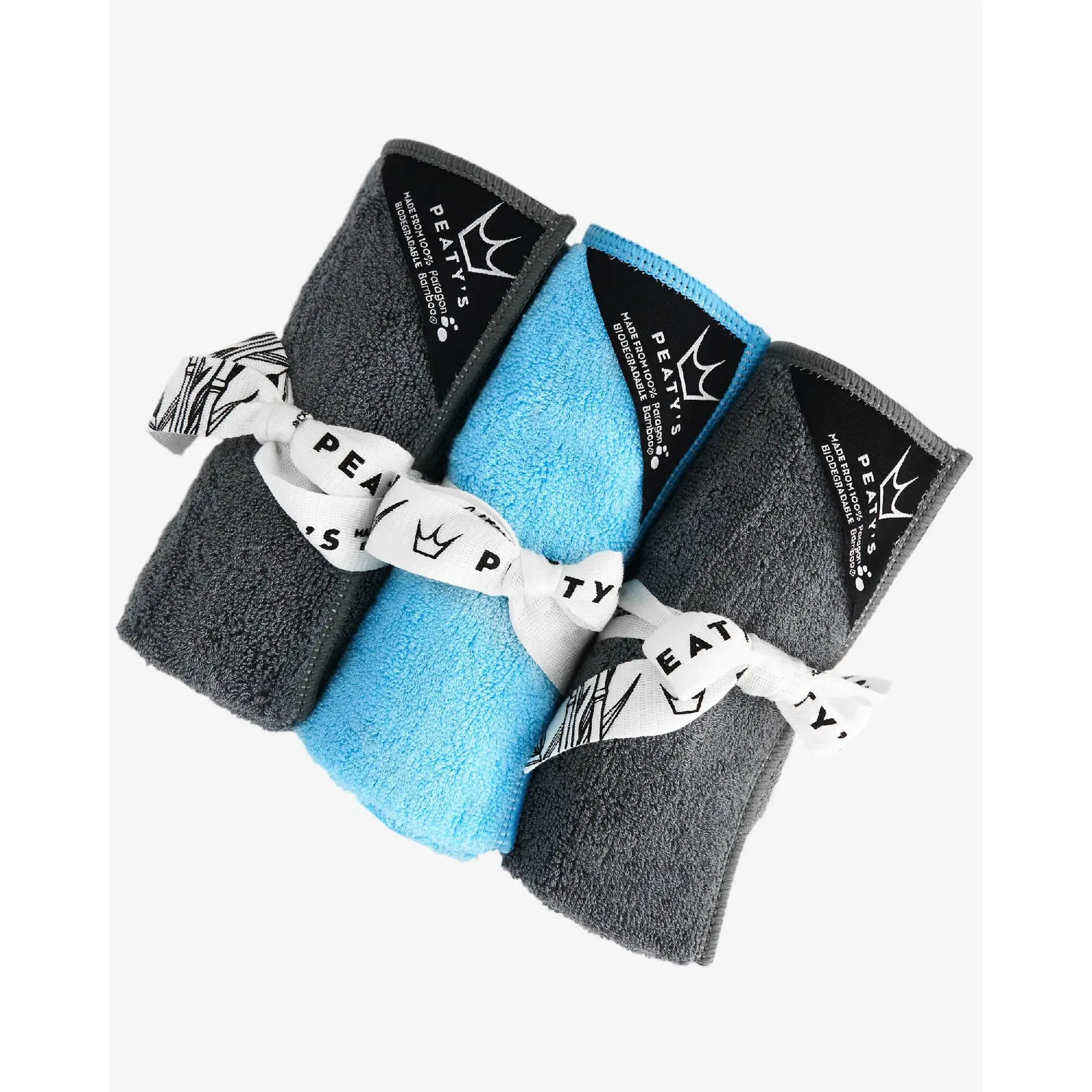 Bamboo mikrofiber dukar Peaty's (x3)