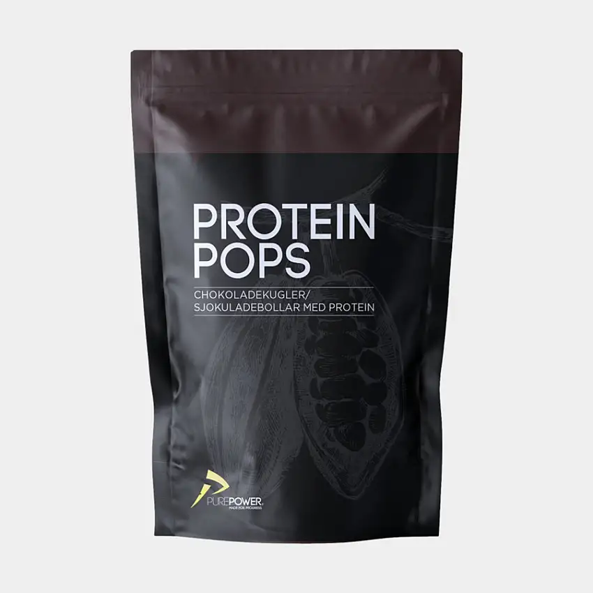 Proteingodis PurePower Protein Pops Chocolate 50 gram