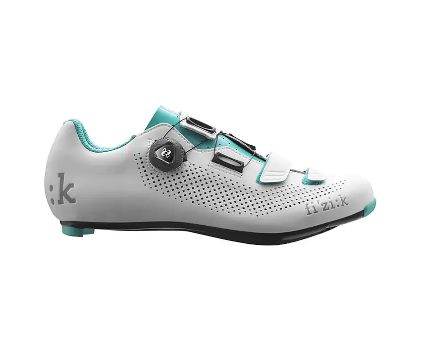 Cykelskor Fizik R4B Donna vit/grön