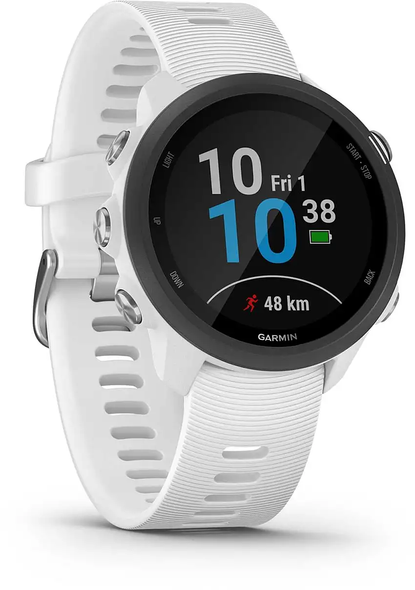 Träningsklocka Garmin Forerunner 245 Music vit