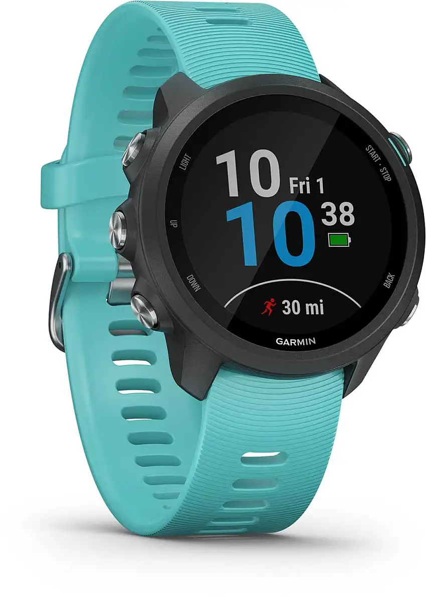 Träningsklocka Garmin Forerunner 245 Music turkos