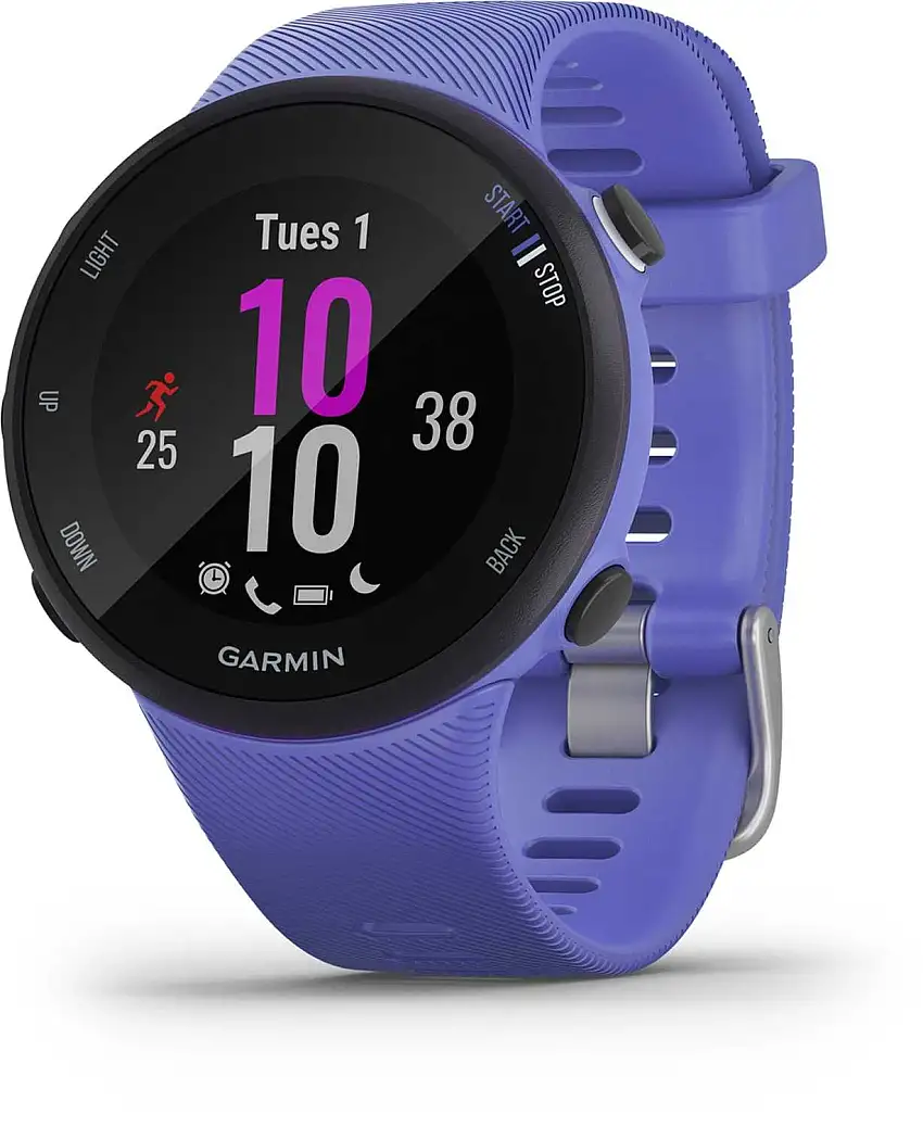 Träningsklocka Garmin Forerunner 45S lila