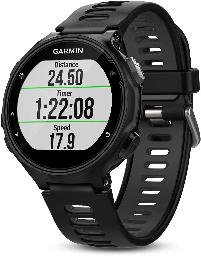 Träningsklocka Garmin Forerunner 735XT Triathlon Bundle svart/grå