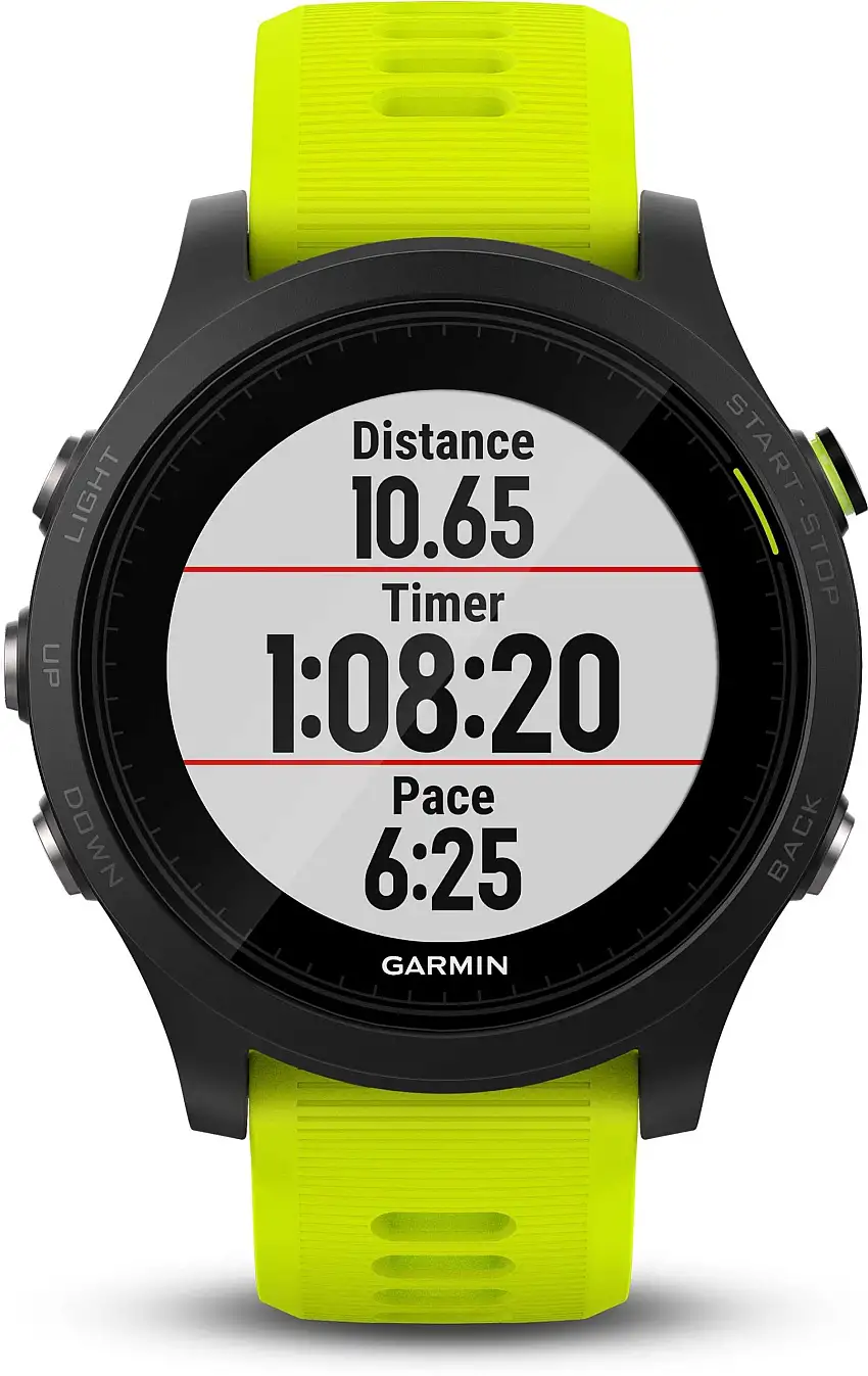 Träningsklocka Garmin Forerunner 935 Triathlon Bundle svart/gul