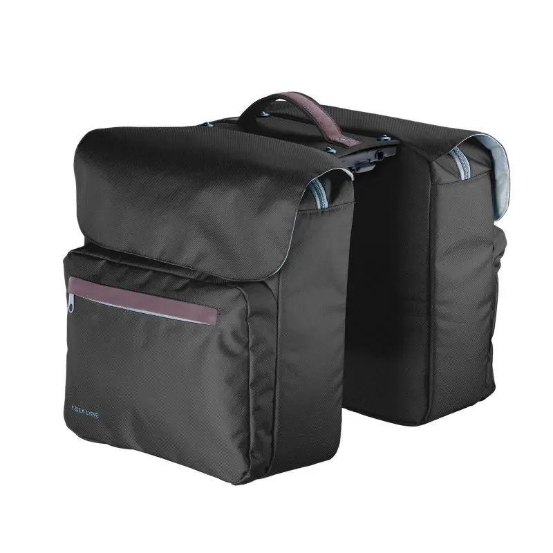 Bakre cykelväska Racktime Ture 2.0 Snapit 2.0 Noir/Violet