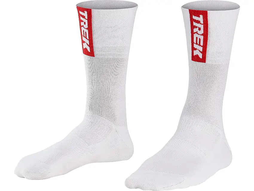 Strumpor Santini Trek-Segafredo Team Cycling Herr Vit/Röd