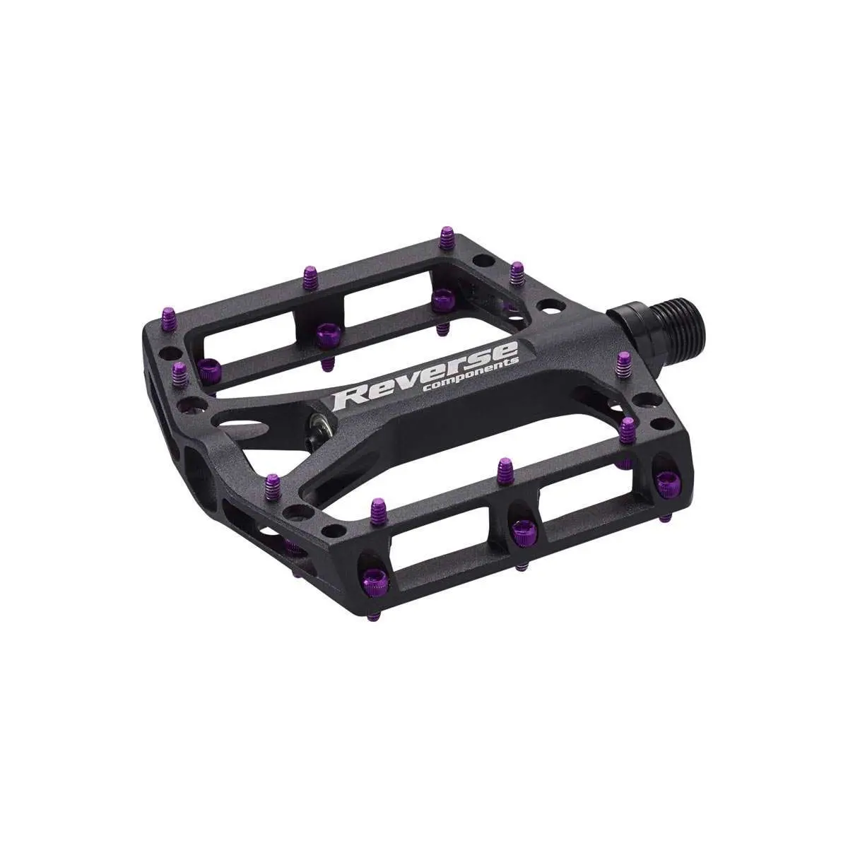 Ett par plattpedaler Reverse Components Black one