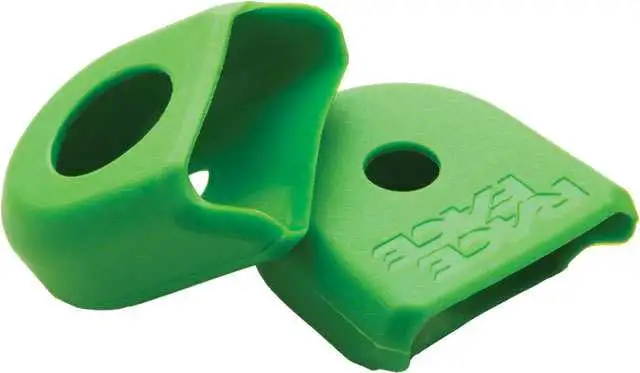 Vevarmsskydd Race Face Carbon Crank Boots 2-pack grön