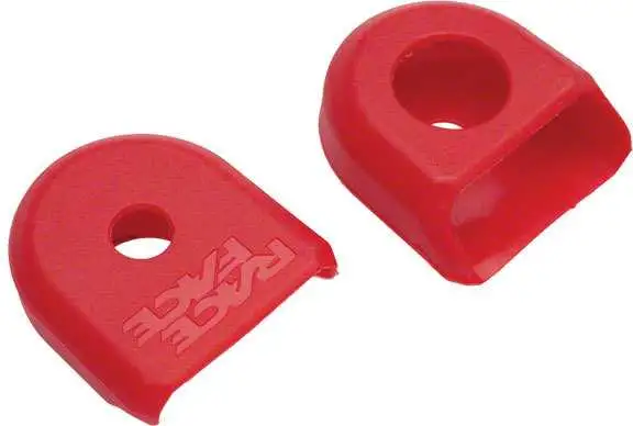 Vevarmsskydd Race Face Carbon Crank Boots 2-pack röd