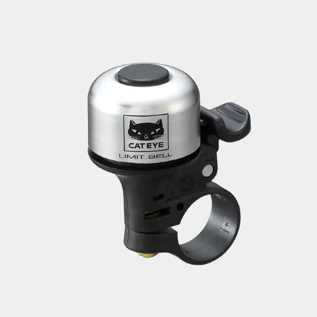 Ringklocka CatEye PB-800 Ø33 mm aluminium silver