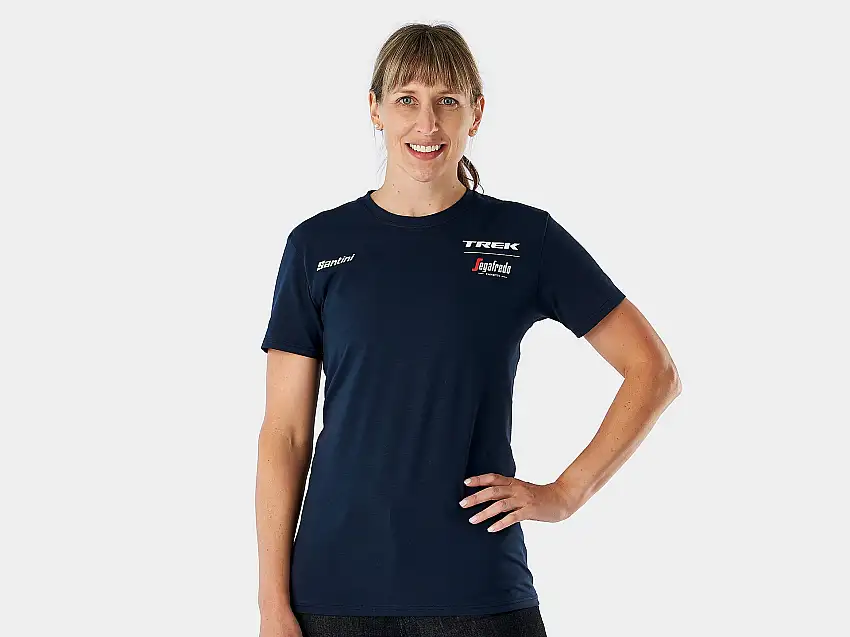 T-Shirt Santini Trek-Segafredo Team Dam Dark Blue